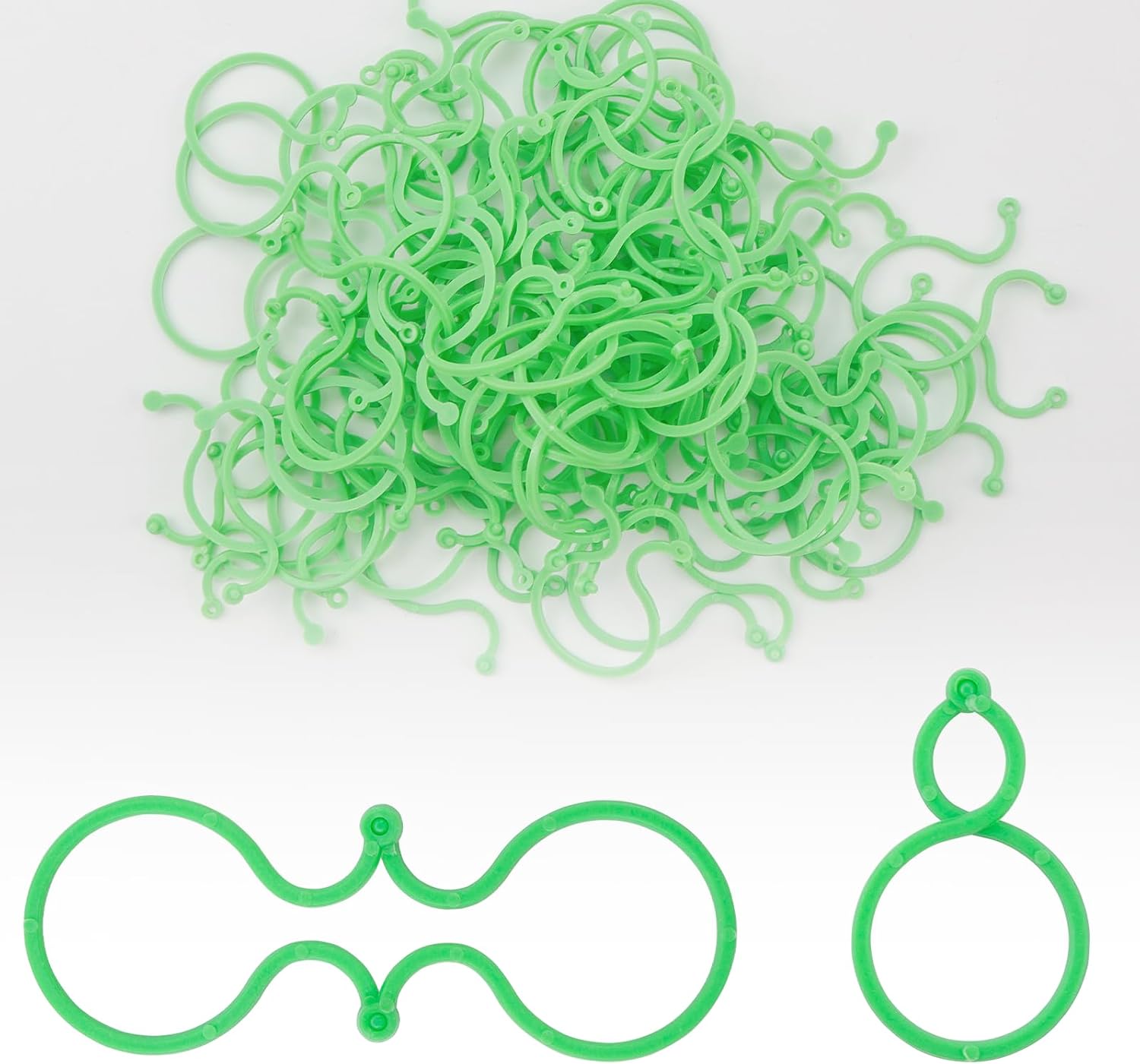 Packung Mit 200 Pflanzenclips Für Gemüsegärten, Kletterpflanzen, Geeignet Für Gemüsegartenpflanzen, Gartenpflanzen Usw.