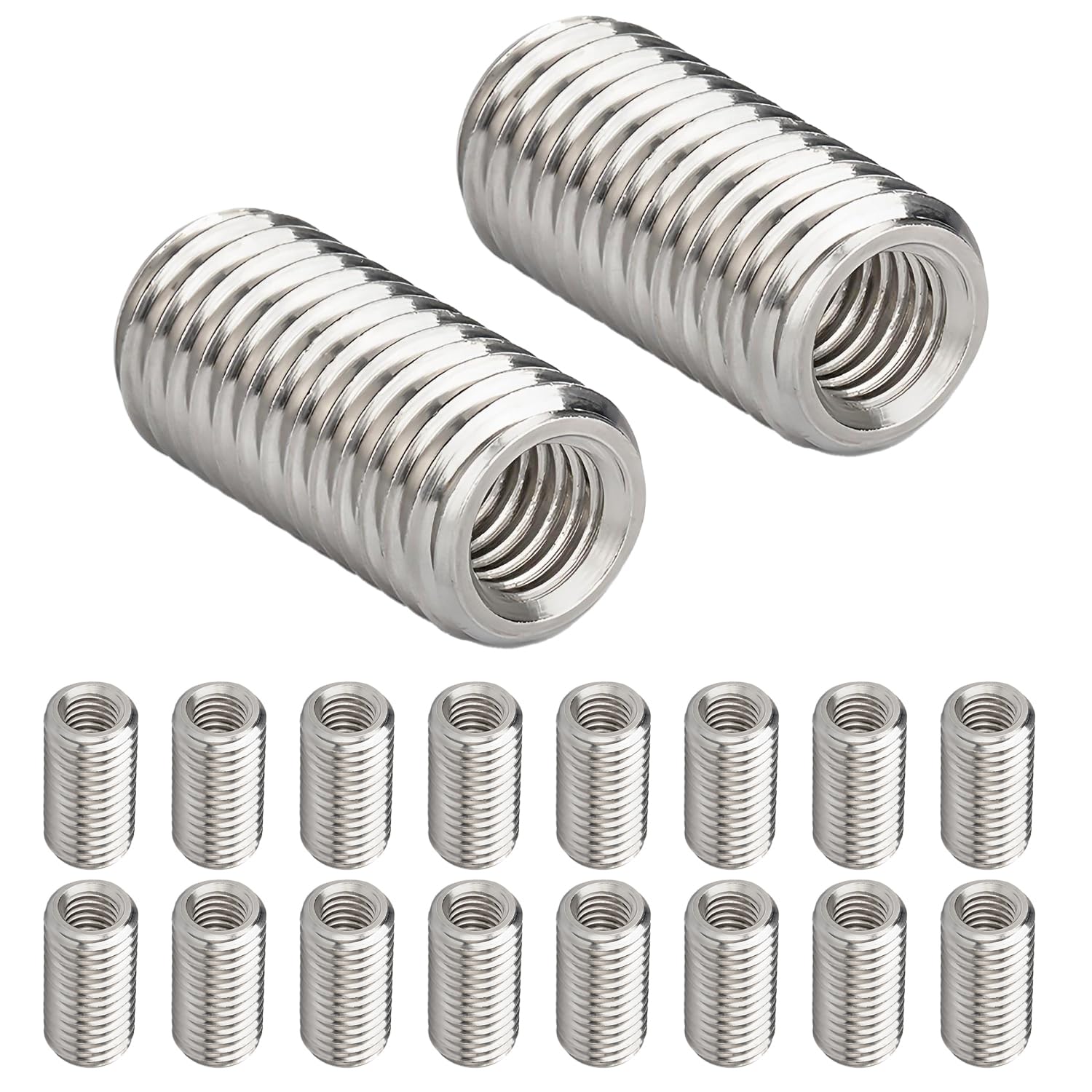 20 Stück Gewindeeinsätze, M8 X 10 Mm Außengewinde, M4 X 10 Mm Innengewinde, Gewindereduzierstücke, Gewindeeinsätze, Gewindebuchsen