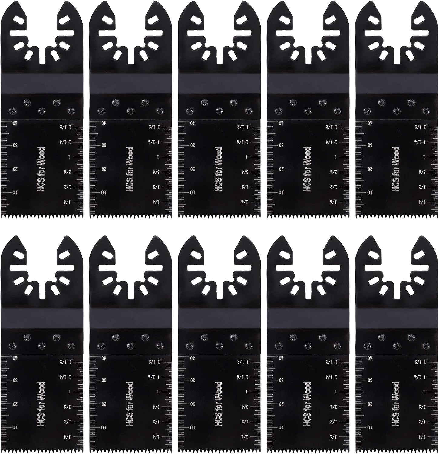 Universelle Multifunktions-sägeblätter, Oszillationssägeblätter, Zubehör Für Kunststoff, Holz, Weichmetall, Kompatibel Mit Bosch, Fein, Multimaster, Milwaukee, 10 Stück