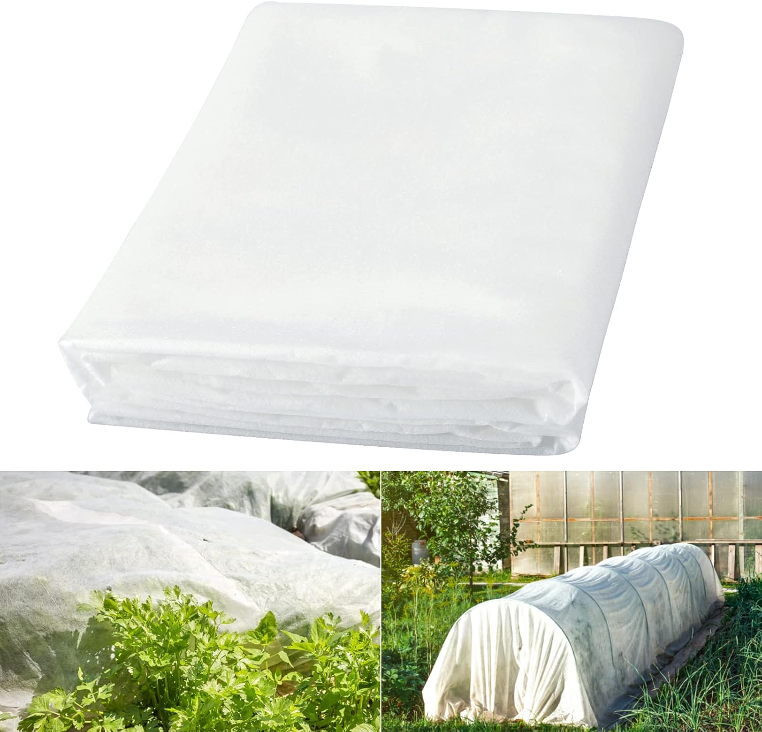Winterschutzvlies Für Gartenpflanzen, Winterschutzvliesrolle Für Winterpflanzen, Winterschutzvlies Für Den Garten, 1,6 X 5 M