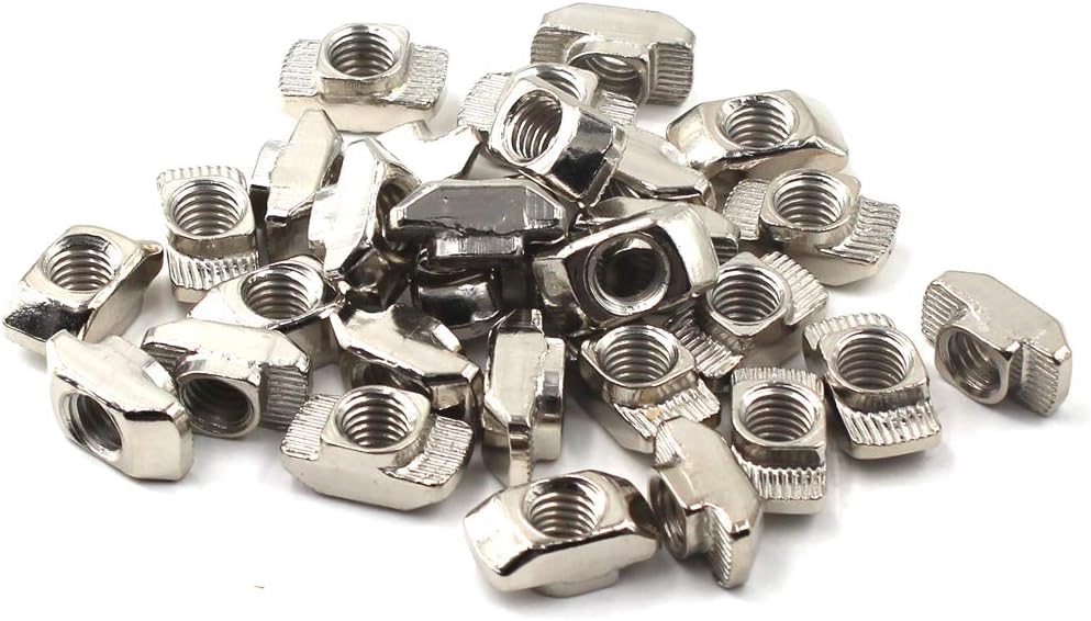 M4 Hammerkopf-t-nutmutter Für Europäische Aluminiumprofile Der Serie 40 (50 Stück)
