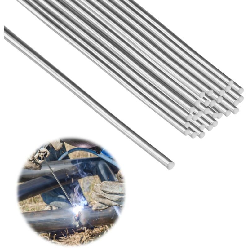 Packung Mit 30 Lötstäben, 1,6 Mm X 250 Mm – Niedertemperatur-aluminiumdraht – Glattes Und Korrosionsbeständiges Löten