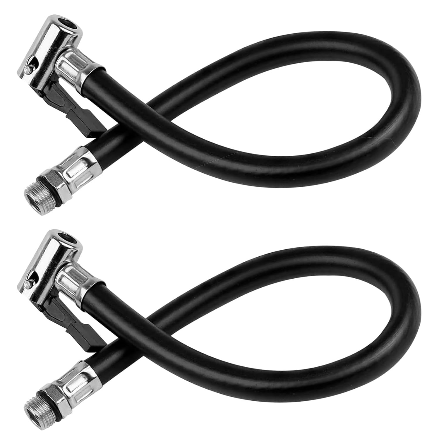 Universeller Reifenfülladapter, Ersatzschlauch Für Luftpumpen, Kompressoren Und Ventilverlängerungen Für Auto, Motorrad, Fahrrad (2er-pack) (37,5 Cm)