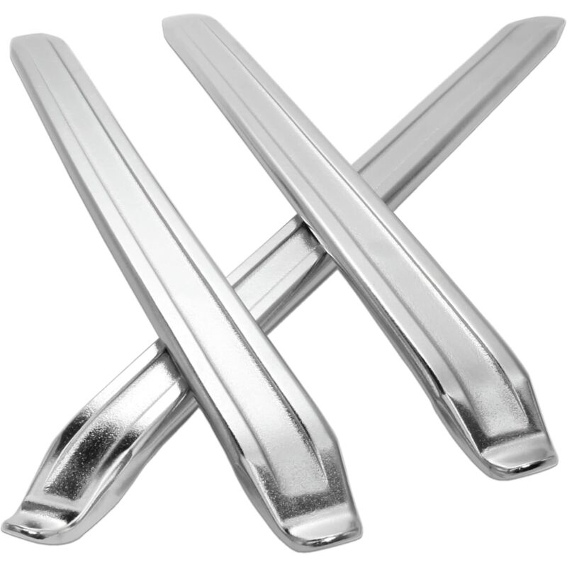 30 Cm Langer Reifenheber Aus Metall – Ergonomisch Geformter, Gebogener Und Abgeschrägter Hebel – Leistungsstarkes Werkzeug Für Vollgummi- Und Schlauchlose Reifen – Kompatibel Mit Motorrädern, Rollern