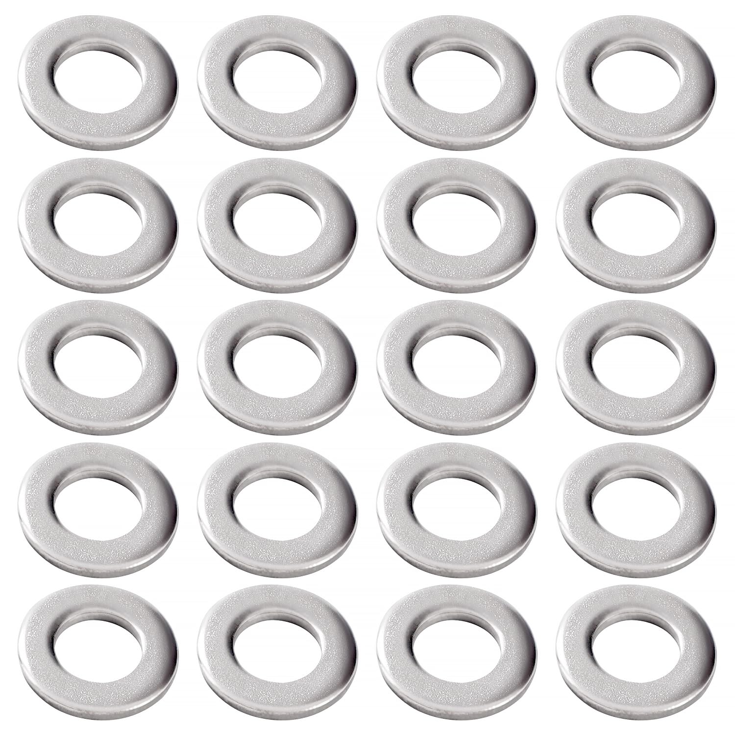 20 Stück M10x20x2mm Unterlegscheiben, Unterlegscheiben Aus Edelstahl 304, Flache Reparaturscheiben Für Schrauben Und Gewindebolzen