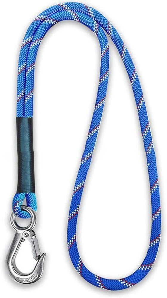 Zweierpack Schaukelseile Mit Edelstahlhaken, Tragkraft 200 Kg Für Abenteuer (100 Cm Lang)