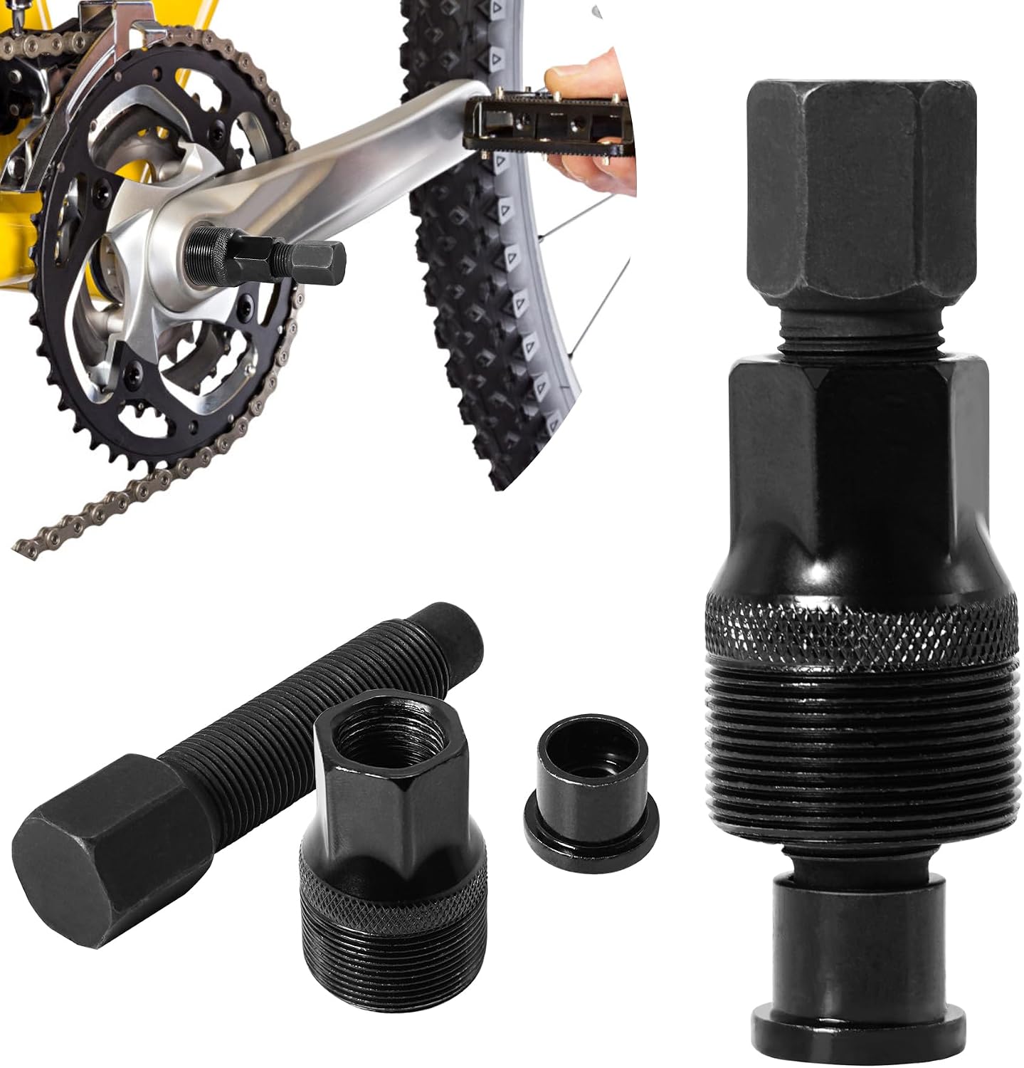 Fahrradkurbelabzieher, Kurbeldemontagewerkzeug, Kurbelabzieher Für Pedale, Kompaktes Kurbelabzieher-set Für Mountainbike-center-motion-kurbeln