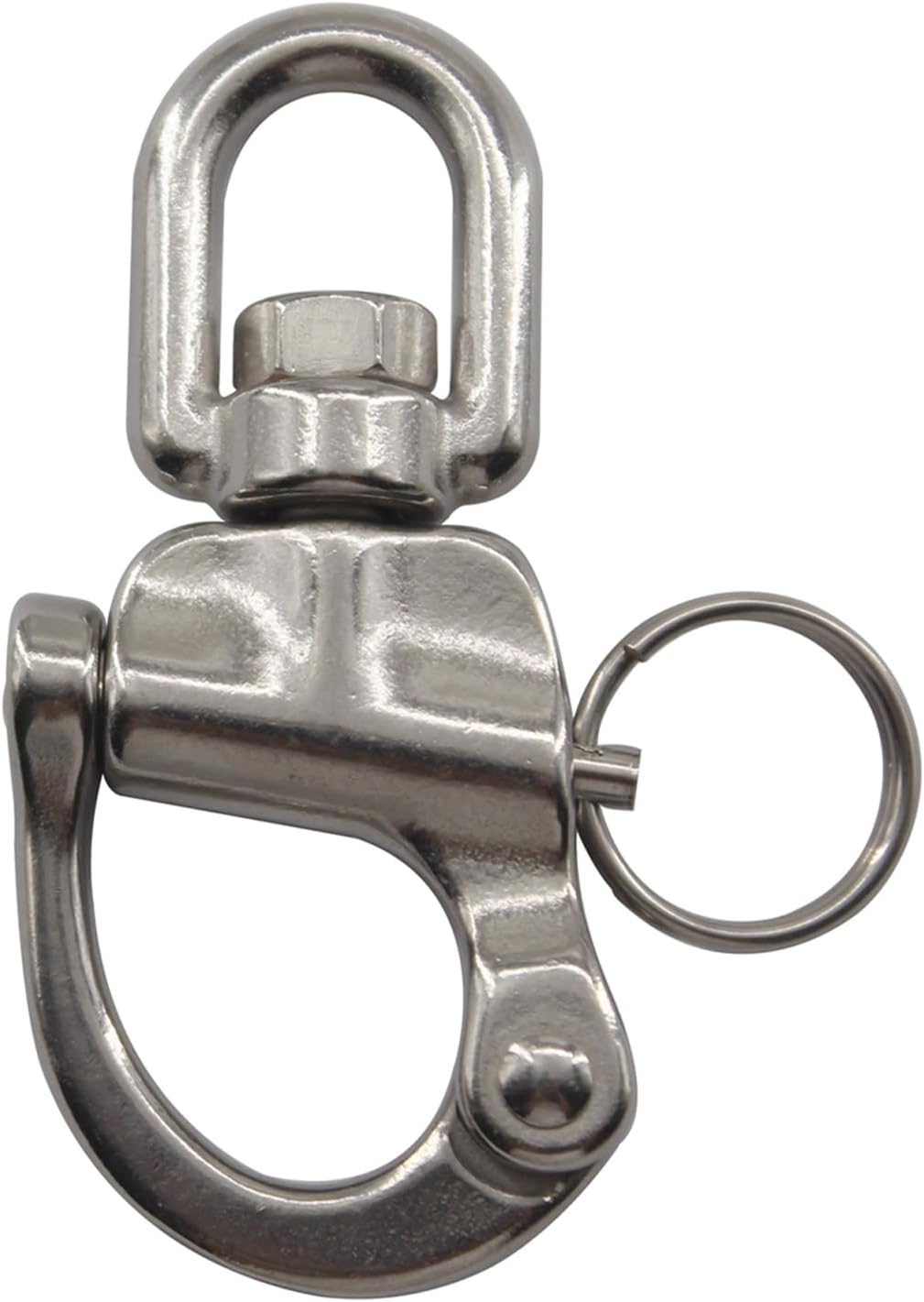 Schnellverschluss-drehkarabinerhaken Aus Edelstahl 304 Für Boote, Takelage Und Yachten