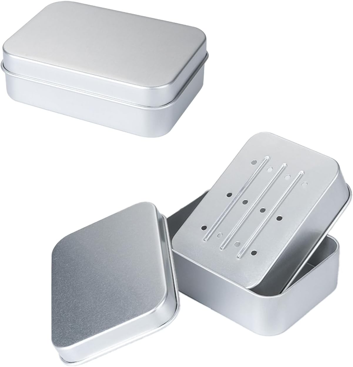 Seifenbox, Aluminium-seifenboxen Mit Abtropfgestell, Metall-seifenbox Für Reisen, Wasserdicht Und Feuchtigkeitsbeständig Zur Aufbewahrung Von Seife Zu Hause Und Unterwegs