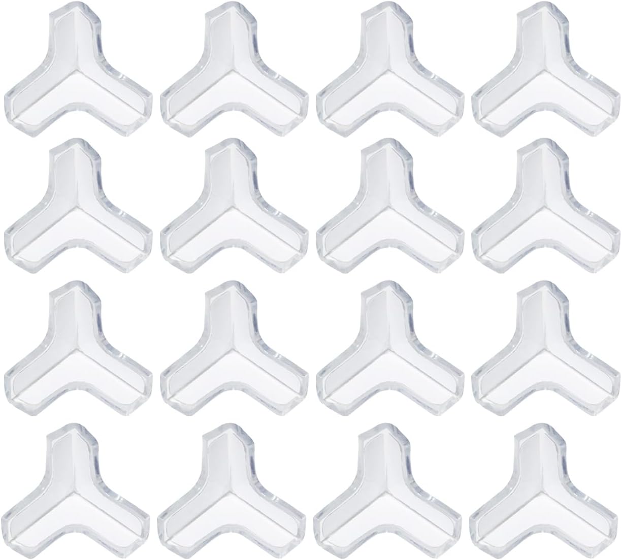 Eckenschutz Für Babytische, 16-teiliger Transparenter Eckenschutz Für Möbel, Starke Transparente Haftung, Eckenschutz Für Tische, Geeignet Für Kinderbetten, Kamine, Tische Und Ecken