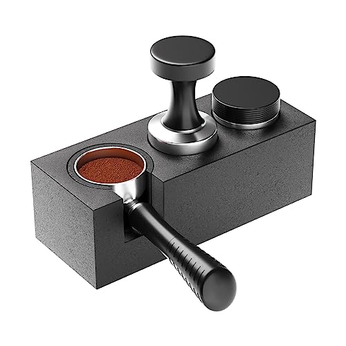 Kaffeetamper, Kaffeemühlenbasis, Espressopresse, Espressotamper, Geeignet Für Tamperwerkzeuge Mit 51-58 Mm Durchmesser, Espressowerkzeuge (schwarz)