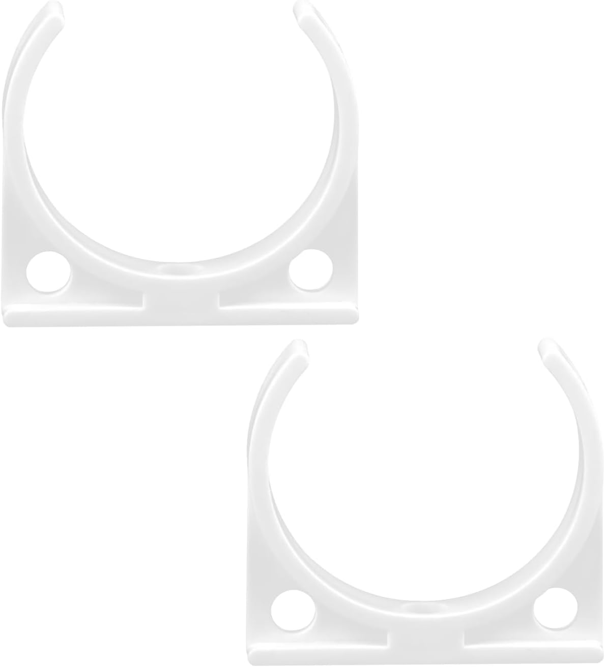 2 Stück Kunststoff-rohrschellen, 57 X 62 Mm Wasserfilterklemmen, Einfache Klemmen Für Kühlschrankfilter