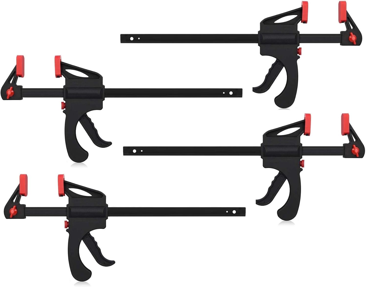 4-teiliges 6-zoll-einhand-spannstangenset Für Schreiner, Holzbearbeitungswerkzeugset
