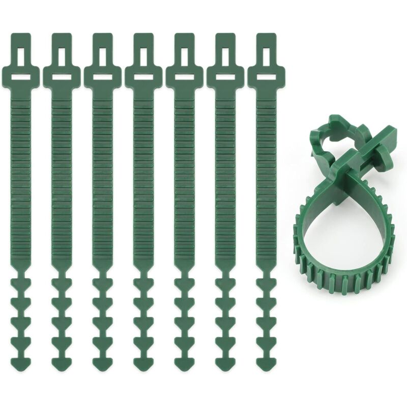 8 Stück Baumbinder 24 Cm, Grüne Astbinder, Baumstützen Und -bänder Für Bäume Und Pflanzen