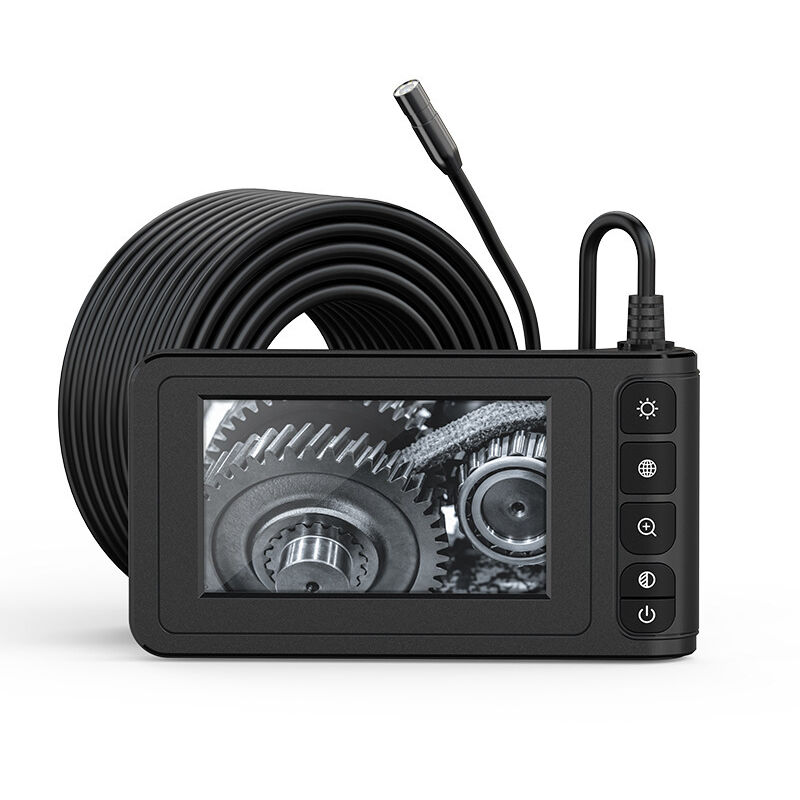 Industrie-endoskop, Schlangeninspektionskamera Mit 20 M Reichweite, 4,3-zoll-lcd-display, 8 Einstellbaren Leds, Wasserdicht Nach Ip67, 8-mm-kamera