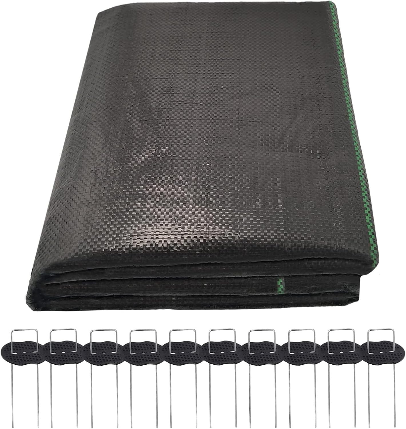 2 M X 10 M Unkrautvlies, Unkrautstreifen, Unkrautunterdrückungsgewebe, Strapazierfähig, Wasserdurchlässig, Reißfest, Geotextil-unkrautvlies Für Wege, Gärten Und Landwirtschaftliche Flächen