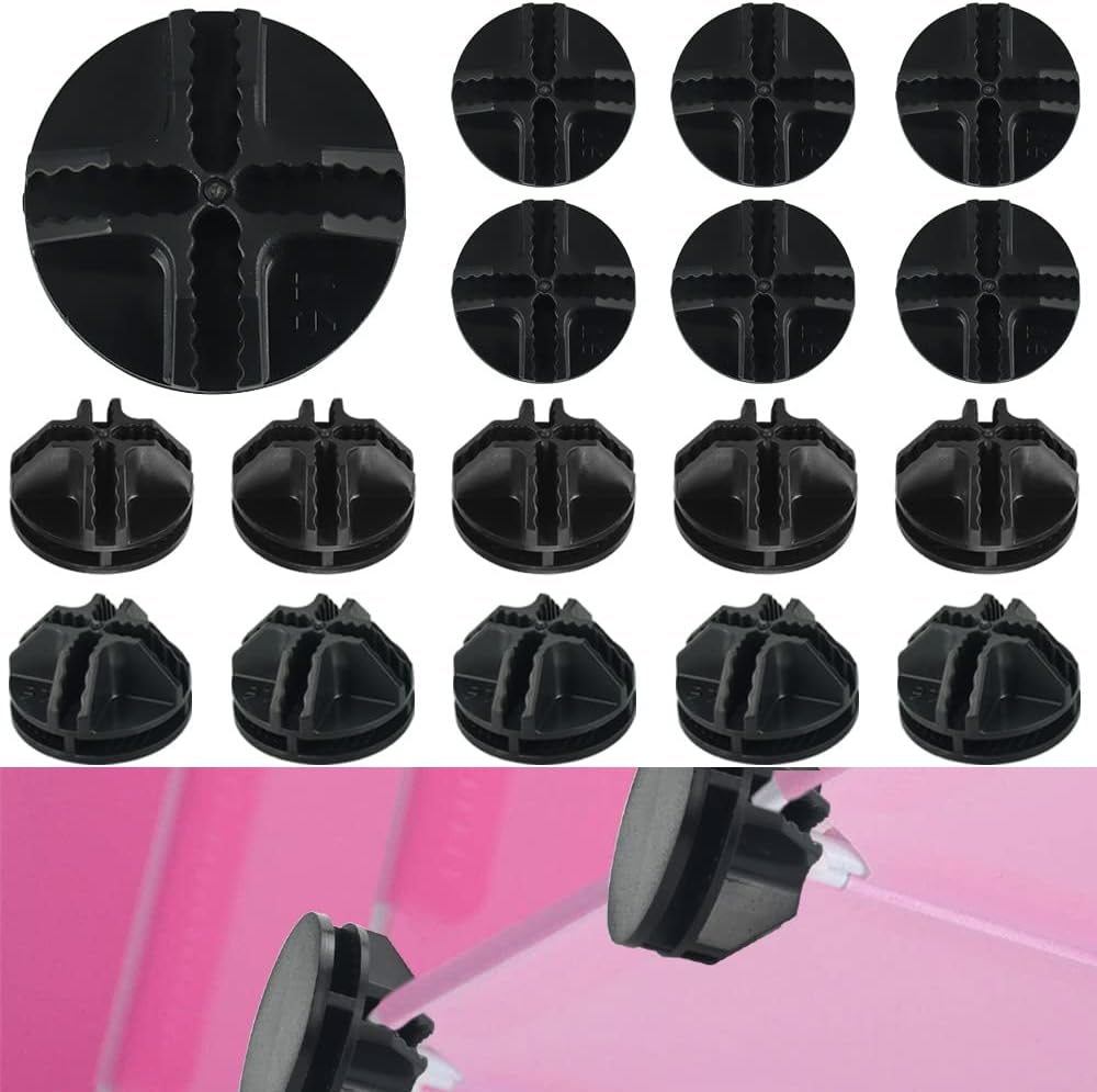 40 Stück Würfel-drahtverbinder Aus Abs, 36 Mm, Kreuznut-würfelverbinder, Modulare Organizer-clips, Kratzfest, Für Regale, Modulare Schränke, Kleiderschränke, Diy - Schwarz