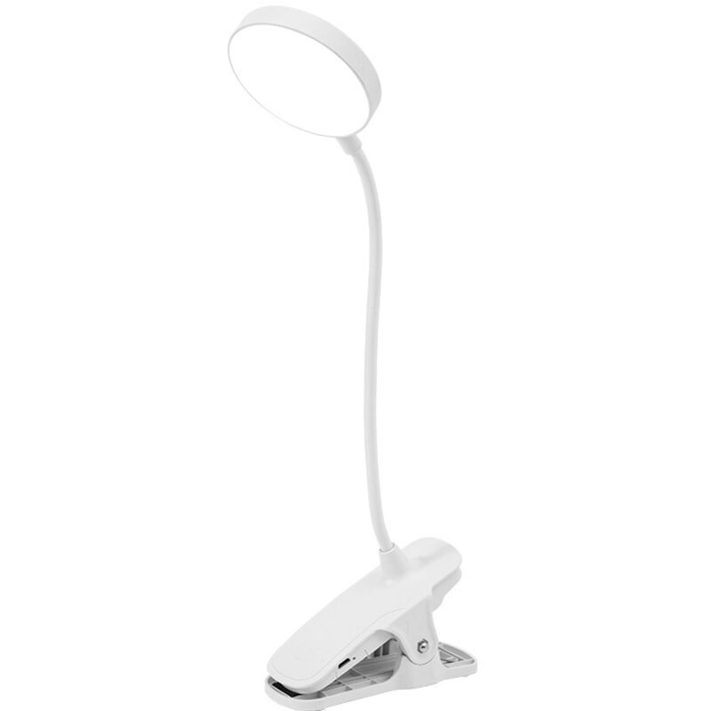 Kabellose Nachttischlampe, 5 Helligkeitsstufen + 5 Farbtemperaturen, Leselampe, Wiederaufladbare 4000-mah-led-lampe, 360° Flexible Klemmleuchte, Kabellose Schreibtischlampe, Kabellose Tischlampe, Kabe