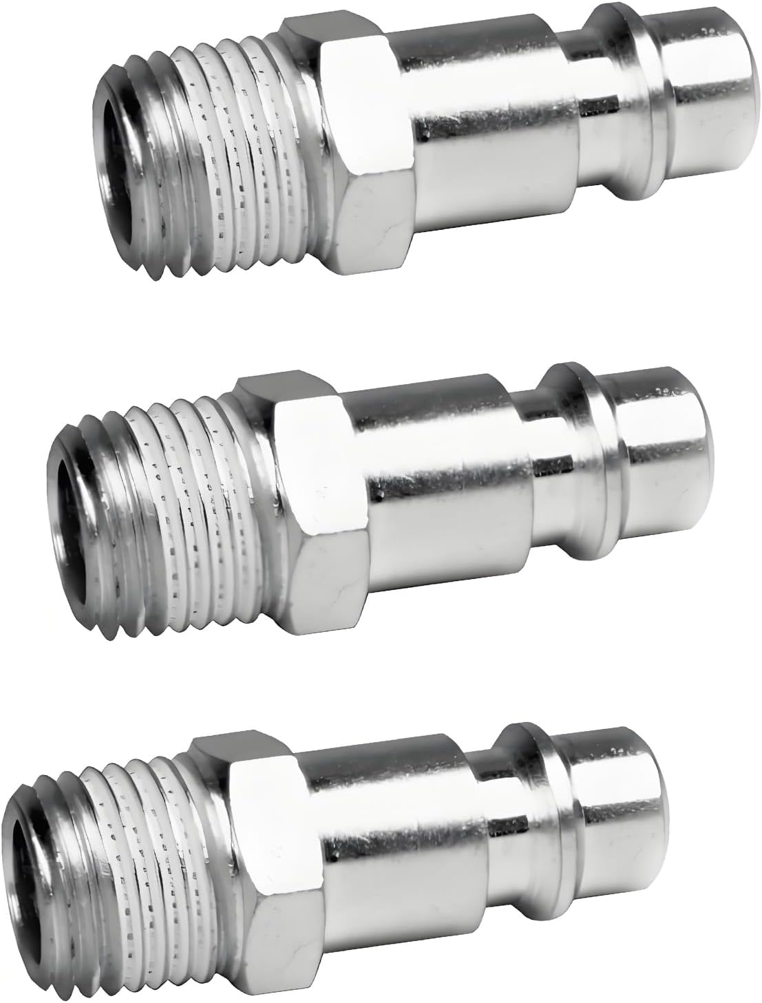 3-teiliges 1/4" Konisches Teflon-schnellkupplungsset Mit Kompressordüse, Pneumatische Kupplung Für Kompressoren