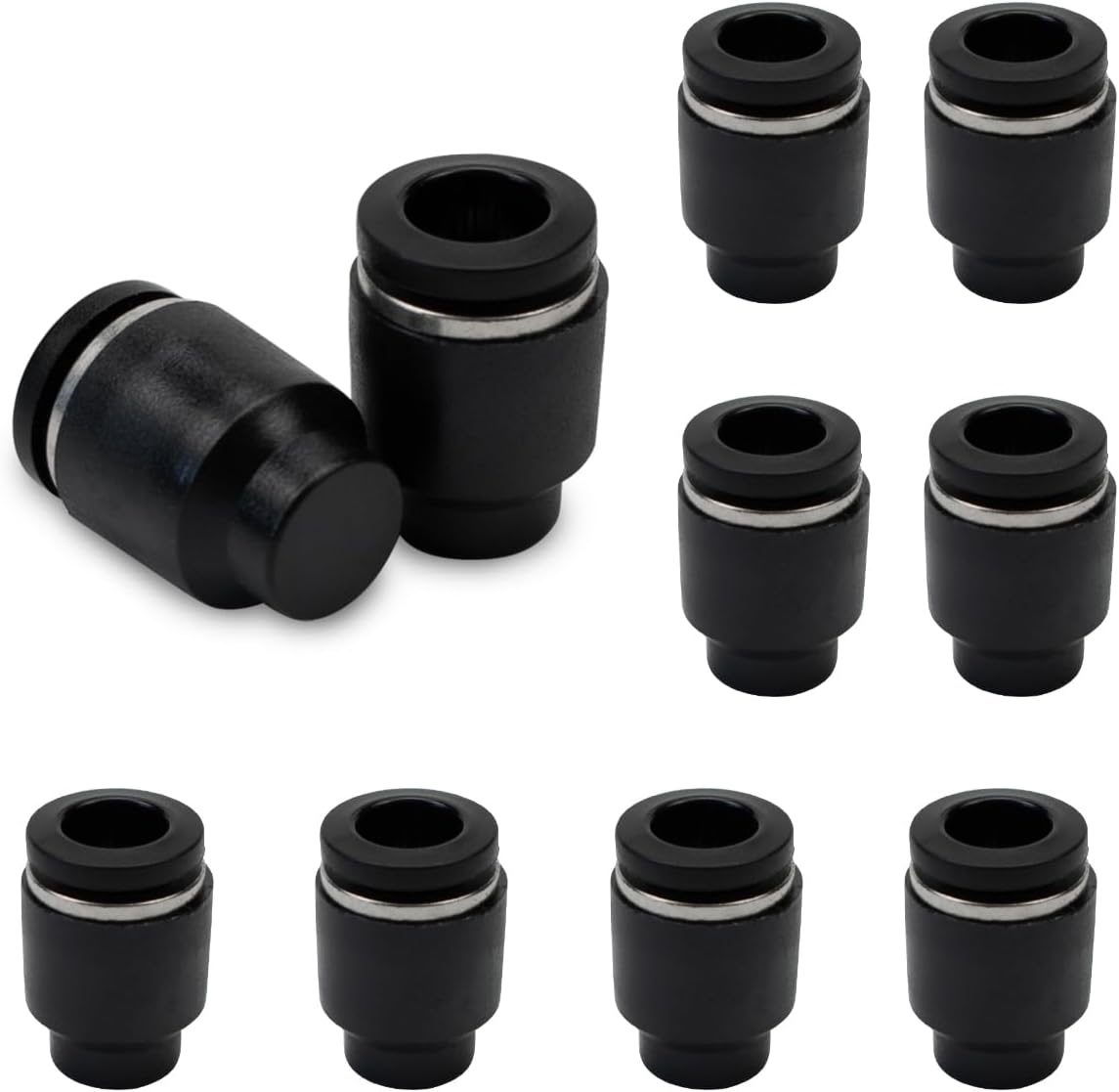 10 Stück 12 Mm Außendurchmesser Schlauch-steckverschraubungskappe (ppf12)