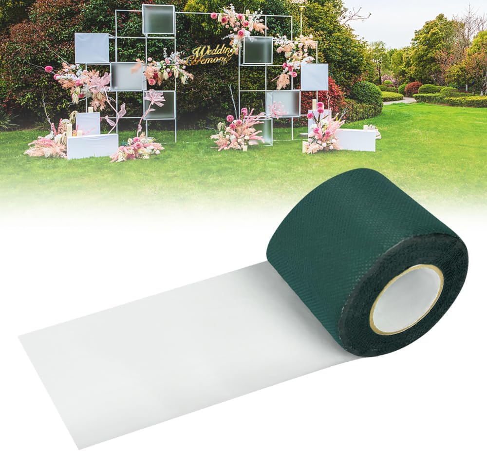 Kunstrasen-verbindungsband, 5 Cm X 5 M, Selbstklebend, Für Kunstrasen, Geeignet Für Gartenrasen Und Balkone – Grün