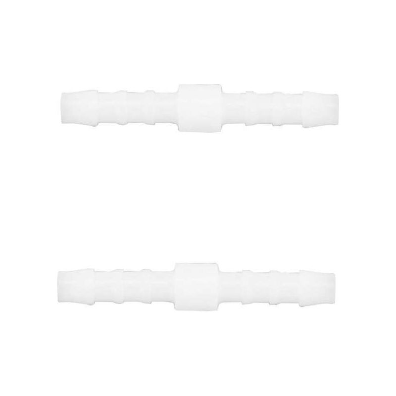 2x Gerader I-förmiger Schlauchanschluss, 5 Mm Durchmesser, Kraftstoffleitungsverbinder Für Traktor, Rasenmäher Oder Auto