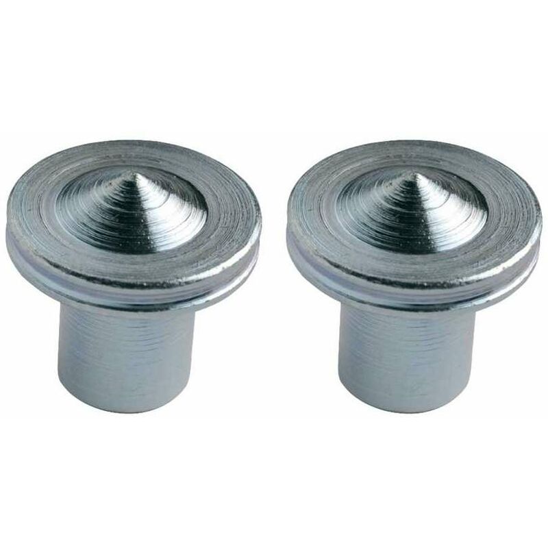 Set Mit 2 Zentrierstiften Aus Stahl (8 Mm) – Präzise Ausrichtung Für Holzkonstruktionen – Unverzichtbares Werkzeug Für Holzbearbeitung Und Bauwesen