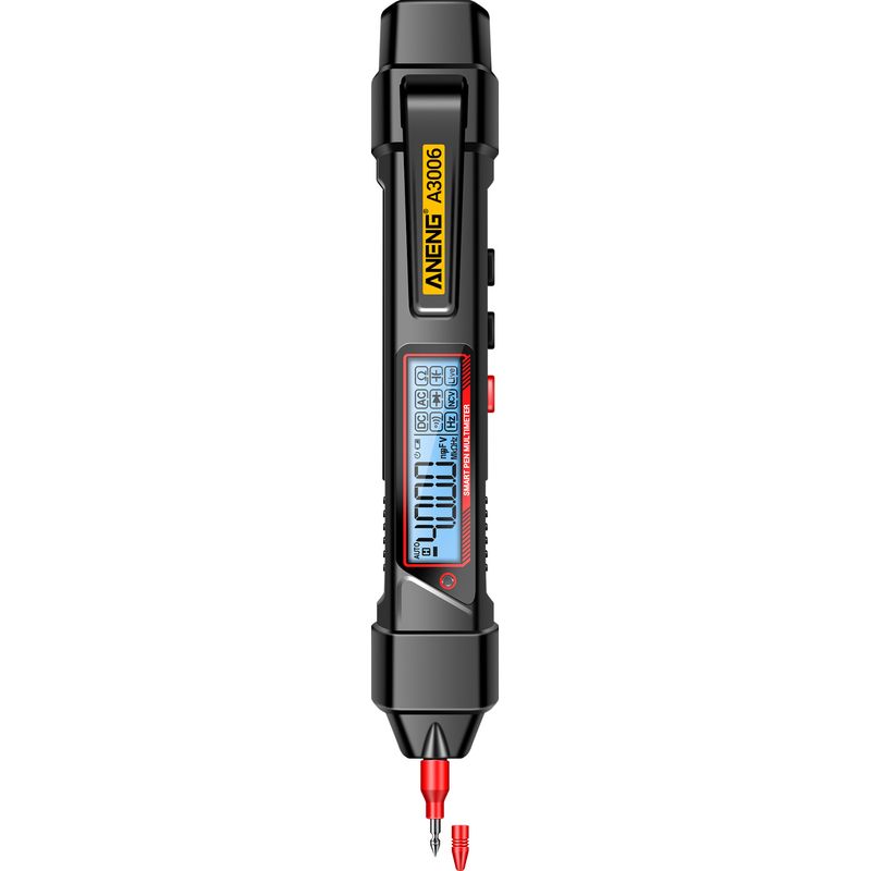 A3006 4000 Count Digital Multimeter Stift Komplettset