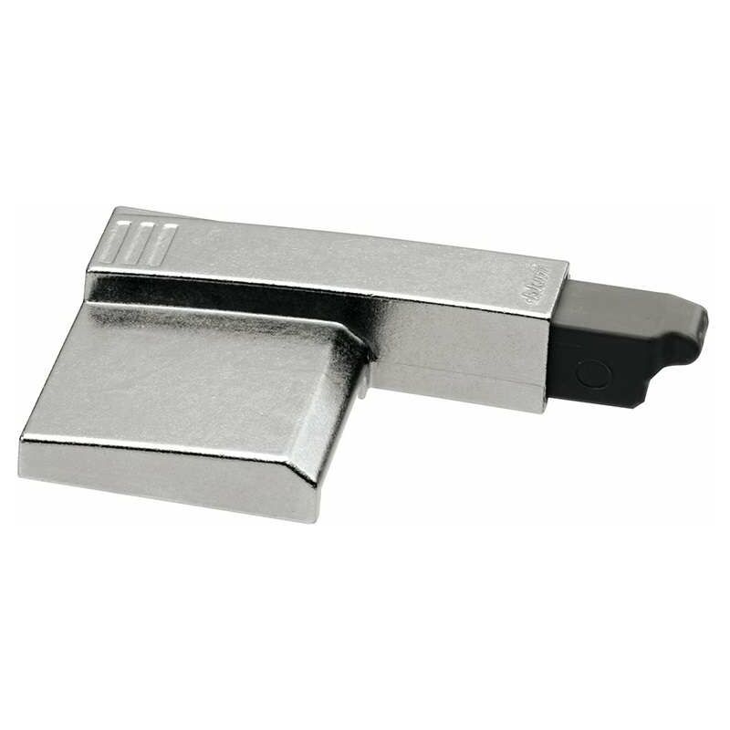 Blum Blumotion 973a6000 Türdämpfer Für 170°-scharniere, Wird Einfach Auf Den Scharnierarm Aufgesteckt, Vernickelte Metalloberfläche. Geeignet Für Küchen- Und Badezimmerschränke. Geräuschloser Schließm