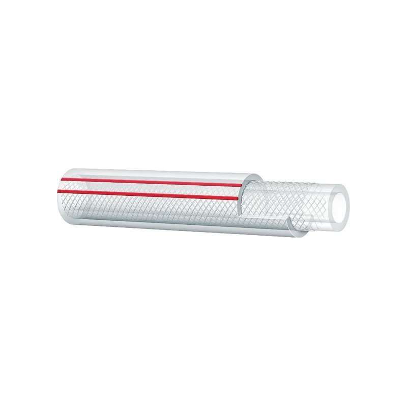 8 Mm Transparenter Druckluftschlauch – Verstärktes Pvc Gemäß As 2070 – 1 M Länge – Verschleiß- Und Ozonbeständig – Phthalatfrei