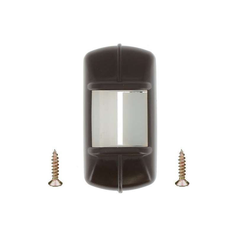 Führungsschiene Für Rollladenriemen, 12–15 Mm Breit, Mit Brauner Pvc-abdeckung, Horizontale Schraubbefestigung, 30 Mm Achsabstand. Zubehör: Rollladen, Aufwicklung, Befestigung, Fenster, Jalousie, Absc