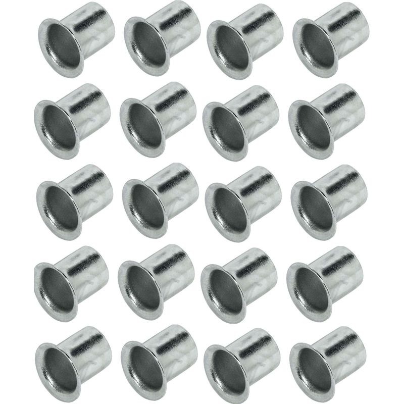 20 X 7,5 Mm Einsteckhülsen Für Regalträger In Möbeln, Schränken, Küchen Und Badezimmern – Stahl – Tragfähigkeit 100 Kg Nach Din En 1727:1998-06