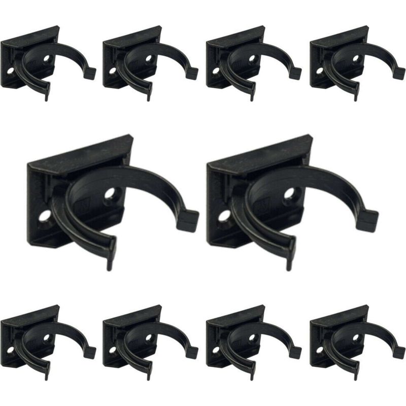 10er-pack Schraubclips Für Möbelsockelleisten – Schnellbefestigung – 31 Mm Durchmesser – Für Aluminium Und Pvc – Professionelle Anwendung