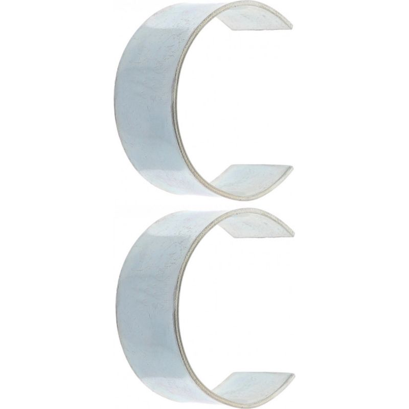 2x Befestigungsclips Für Rollostoff Für Ø60 Mm Außenrohr. Zubehör Für Rollläden. Öffnungs-/schließmechanismus Für Fenster/erkerfenster.
