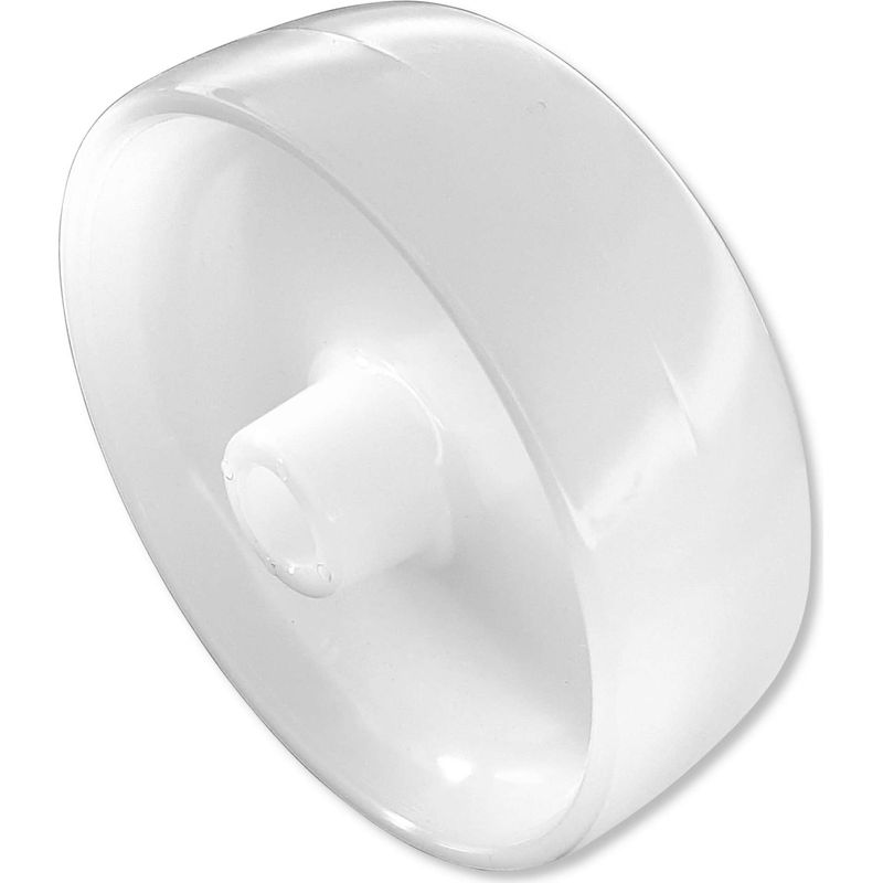 Pvc-transportwagenrad 100 X 35 Mm, 12 Mm Bohrung, Weiß, Für Industrielle Anwendungen, Werkstatt, Garage, Aus Robustem Vollkunststoff