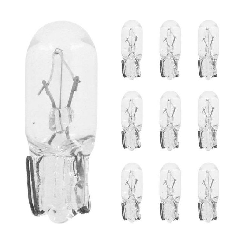 10er-pack T6.5 12v 1,7w Klare Glühbirnen – Universelle Beleuchtung – Abmessungen: B 2,2 X T 5,2 Cm – Effiziente Helligkeit Für Heimwerkerprojekte
