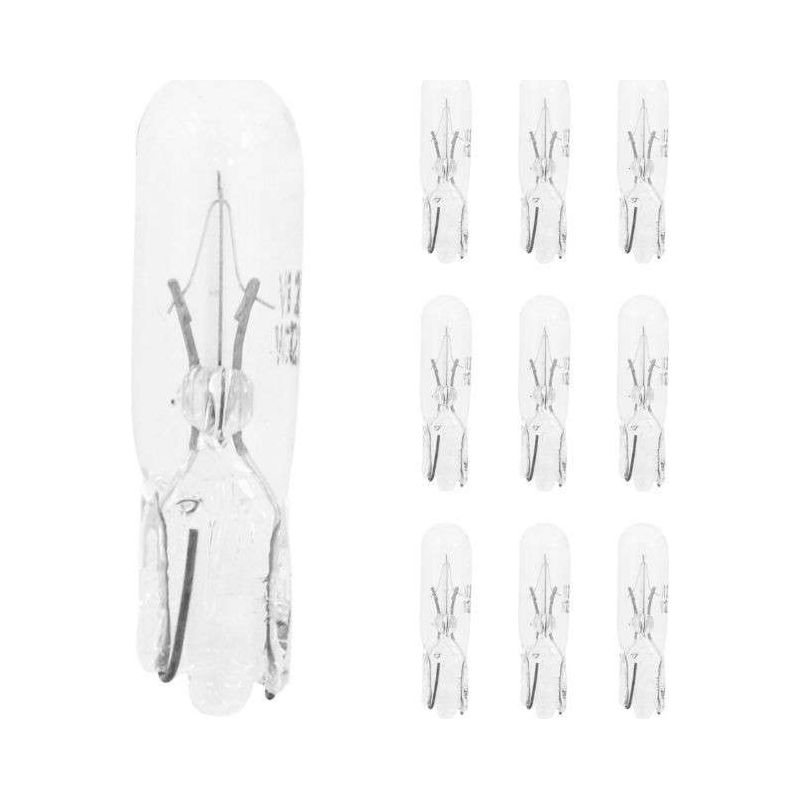 10 X 12v 1,2w T5-keillampen (b2x4,6d) – Universelle Diy-beleuchtung