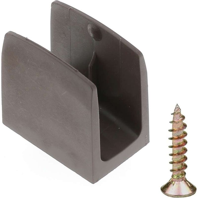 Verriegelungsclip Für Braunen Rollladenkurbelgriff, Führungsschiene, Kunststoffgriff, 15–18 Mm, Universell, Für Fenster- Oder Wandmontage, Zum Anschrauben