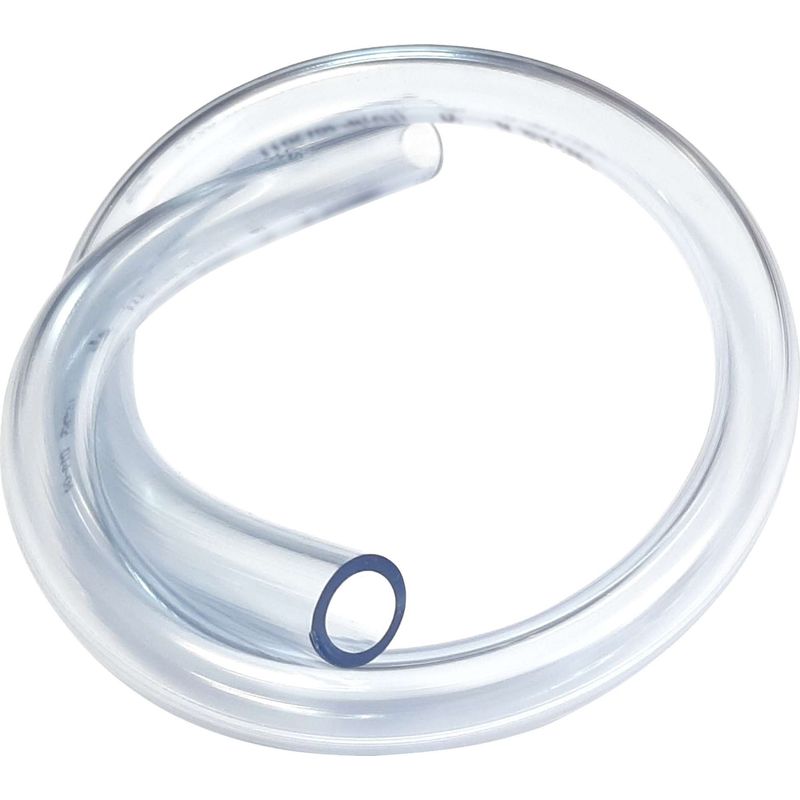 6 Mm Transparenter Kraftstoffschlauch – 1 M Länge – Kraftstoffleitung Für Rasenmäher, Traktoren, Motorhacken – Kohlenwasserstoffbeständig