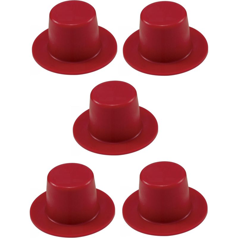 5x Rote Hydraulik-staubkappe 7,2 Mm - 9,3 Mm Crimp-verschraubungs-schutzkappe Für Rohre
