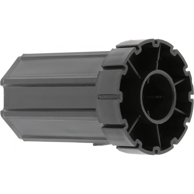 Schwarze Pvc-endkappe Für Achteckige Rollladenrohre An Fenstern/erkerfenstern/jalousien, Passend Für 60-mm-achteckrolle Und -rohr, 28-mm-lagerauslass
