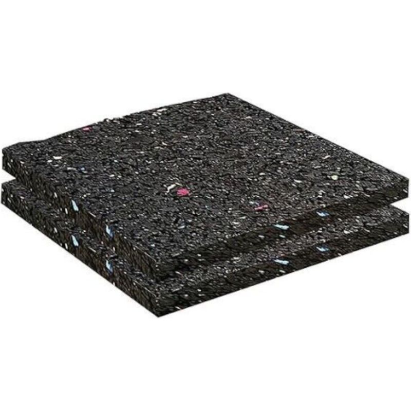 Fäulnisbeständige Dämmfliese Aus Gummigranulat – Rutschfest – Schalldämmend – Wasserdicht – 90 X 60 X 20 Mm