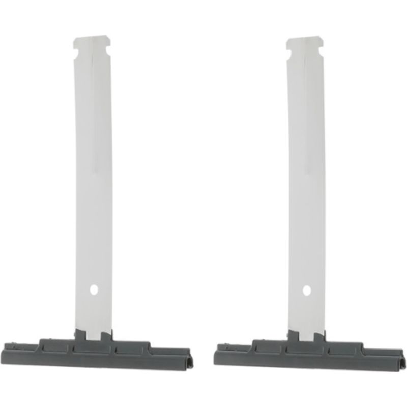 2x Flexible Edelstahl-rollladen-schürzenclips, Am Ende Geteilt, 184 Mm Lang, Für Lamellen 12 Bis 15 Mm Dick, Federbelastet, Fensteraufhängung.