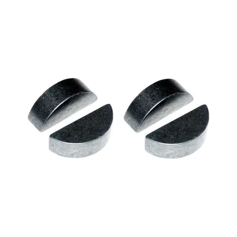 4x Halbmond-keilscheibe Aus Stahl Din 6888 Antriebswelle Traktor Rasenmäher Motorhacke Mechanischer Messeranschlag Befestigungselement, 3x5x12,65 Mm
