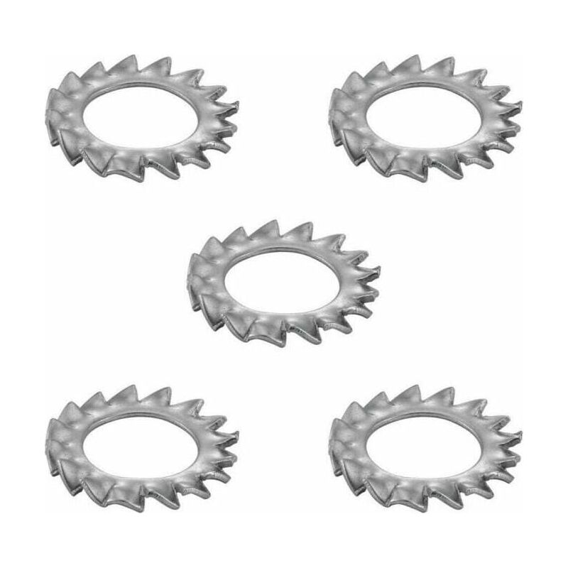 5x Lüfterscheiben 4 Mm Az-serie Din 6798 A Edelstahl A2