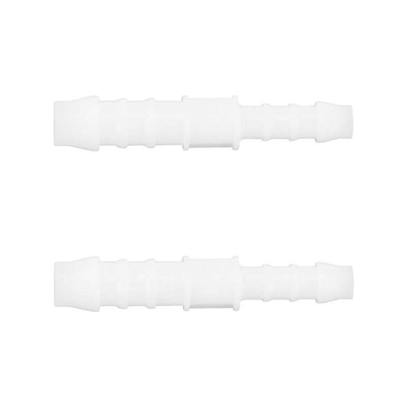 2x Gerader I-förmiger Schlauchanschluss, 8 Mm + 6 Mm Durchmesser, Reduzieradapter, Kraftstoffschlauch Für Rasenmäher, Traktor, Auto, Roller