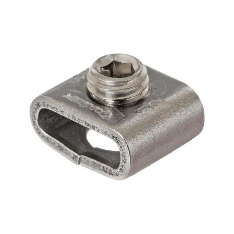 Schraubverschluss Mit Feststellbarer Schraubschlaufe Für 12,7-mm-schlauchschellen Aus Edelstahl A2. Befestigung, Festziehen Und Lösen Aus Edelstahl.