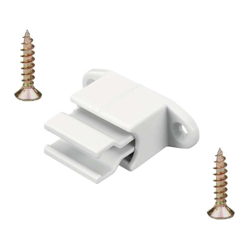 Verstellbarer Weißer Rollladenkurbelgriff Mit Verriegelungsclip, Führungsschiene, Kunststoffgriff, 14 Mm, Universell, Zur Fenster- Oder Wandmontage, Zum Anschrauben