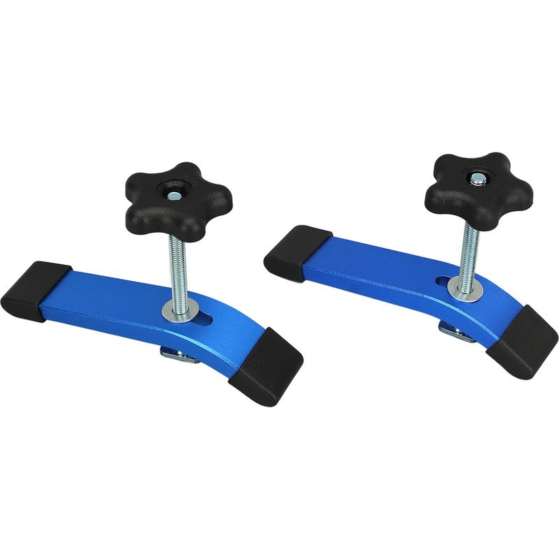 Gistuch Set Mit 2 Schienen – Aluminium-t-nut-klemmen, T-nut-schnellspann-metallklemmen-set Für Holzbearbeitungswerkzeuge