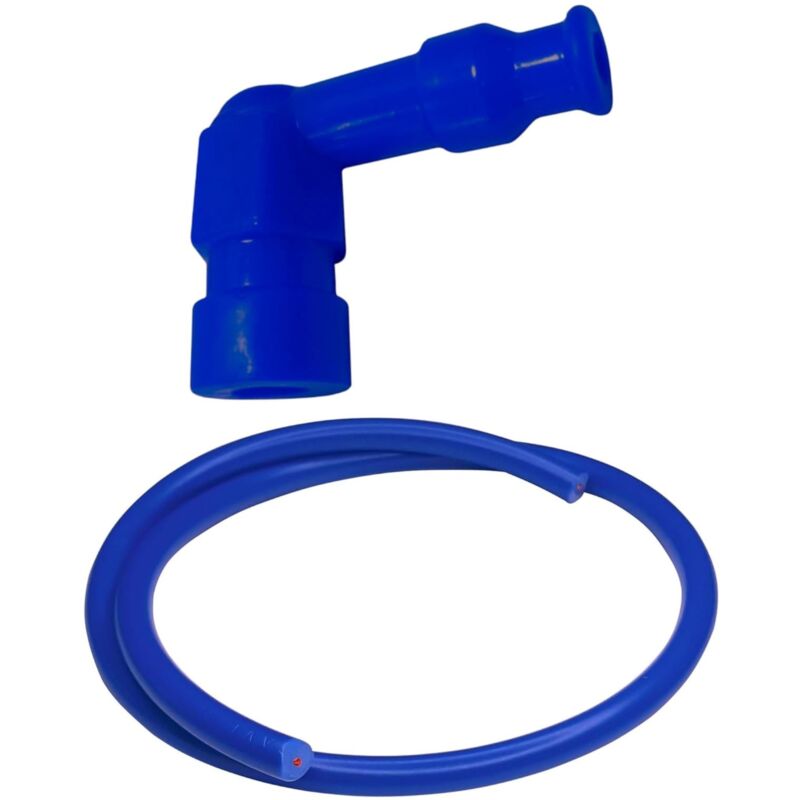 Funkenfreies Zündkabel (7 Mm X 1 M) – Wasserdichter Stecker Für Rasenmäher, Freischneider Und Roller – Schutz Vor Feuchtigkeit Und Schmutz